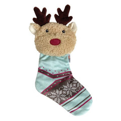 FouFit Holiday Cuddle Crinkle Stockings; Reindeer