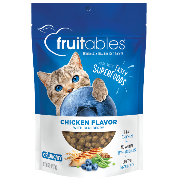 Fruitables Chicken Flavor with Blueberry Cat Treats