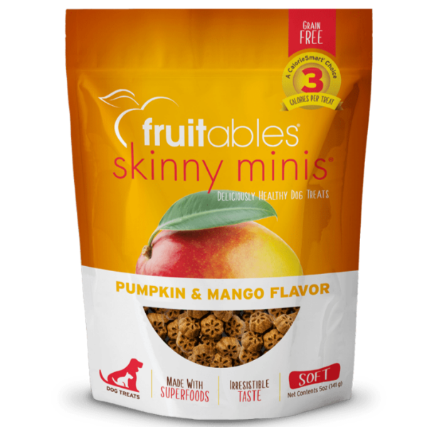 Fruitables Skinny Minis Pumpkin & Mango Flavor Dog Treats