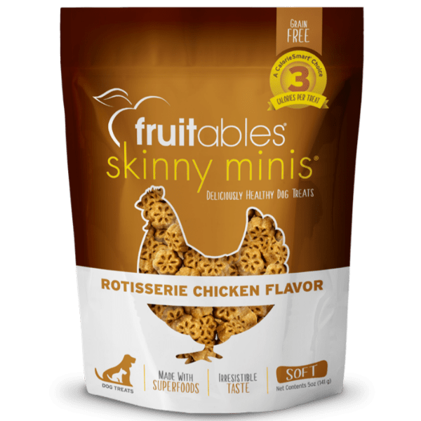 Fruitables Skinny Minis Rotisserie Chicken Dog Treats