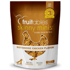 Fruitables Skinny Minis Rotisserie Chicken Dog Treats