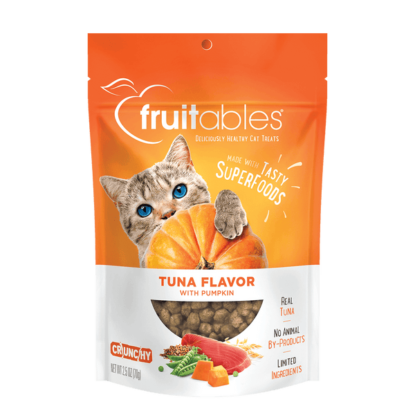Fruitables Tuna Flavor with Pumpkin Cat Treats