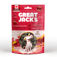 Great Jack's Dog Training Treats; Liver with Cranberry Recipe