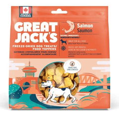 Great Jack's Salmon Freeze Dried Dog Treats/Food Toppers