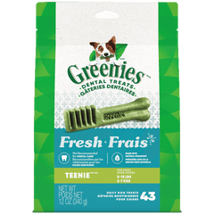 Greenies Fresh Teenie Adult Dog Dental Treats, 12oz