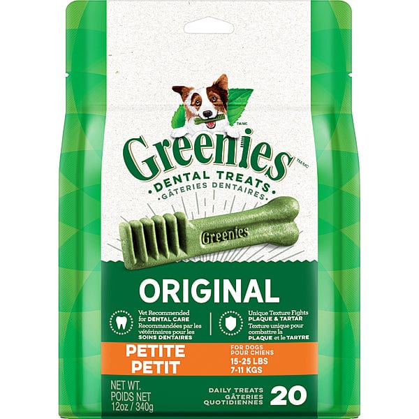Greenies Original Petite Dog Dental Treats