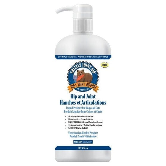 Grizzly Joint Aid Hip & Joint Support Liquid For Dogs & Cats