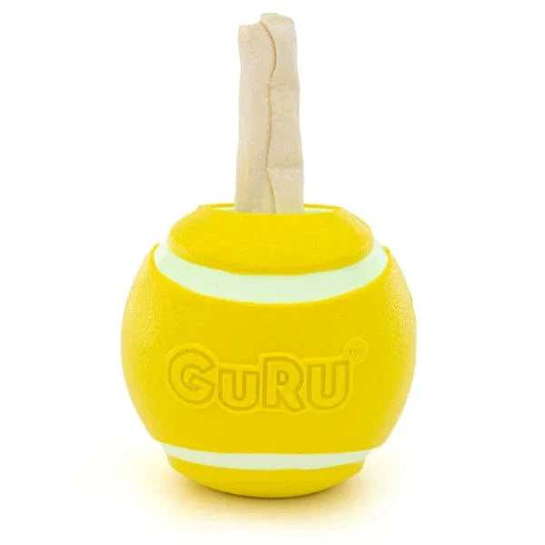 GURU Tennis Treat Ball Dog Toy
