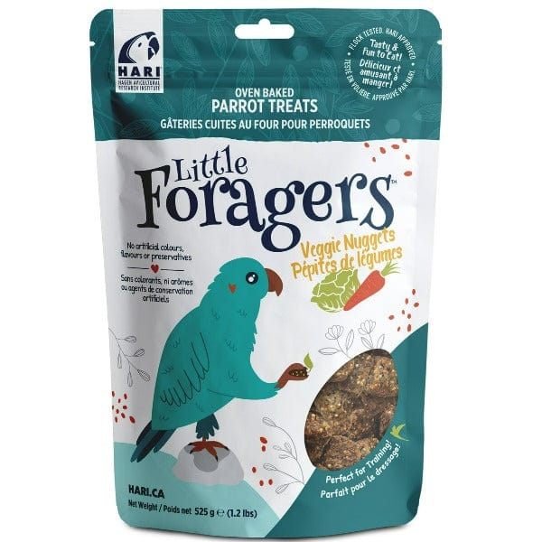 Hari Little Foragers Parrot Treats - Veggie Nuggets Bird Treats