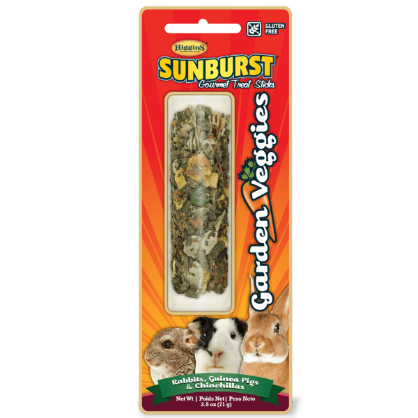 Higgins Sunburst Garden Veggies Small Animal Treat Stick