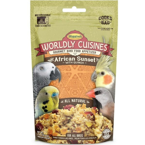 Higgins Worldly Cuisines African Sunset Bird Food Appetizer