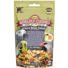 Higgins Worldly Cuisines Inca Bean Salad Bird Food Appetizer