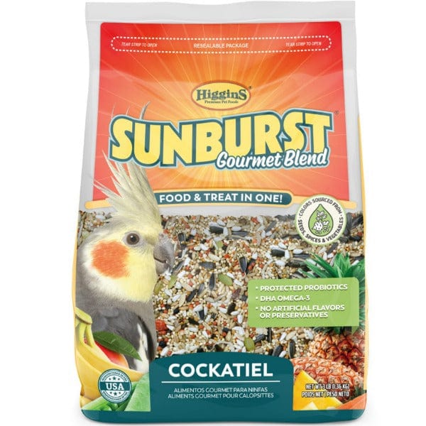 Sunburst Gourmet Blend Cockatiel Food