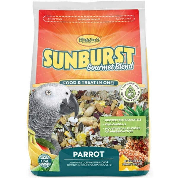 Sunburst Gourmet Blend Parrot Food