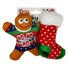 Huxley & Kent Tiny Tuff Ugly Sweater Party Dog Toy