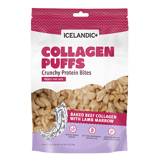 Icelandic+ Beef Collagen Puffs with Marrow Cat Treats (SPECIAL ORDER ITEM)