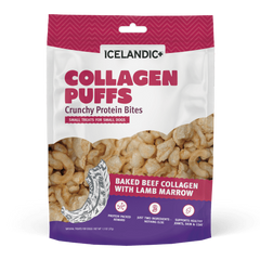 Icelandic+ Beef Collagen Puffs with Marrow Treats for Small Dogs