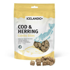 Icelandic+ Cod & Herring Combo Bites Fish Dog Treats