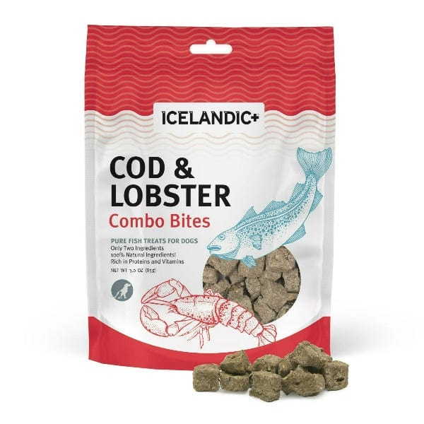 Icelandic+ Cod & Lobster Combo Bites Fish Dog Treats
