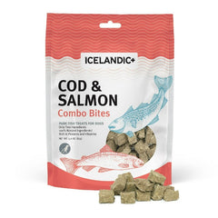 Icelandic+ Cod & Salmon Combo Bites Fish Dog Treats