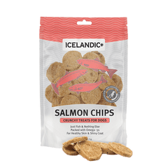 Icelandic+ Salmon Fish Chips Dog Treats
