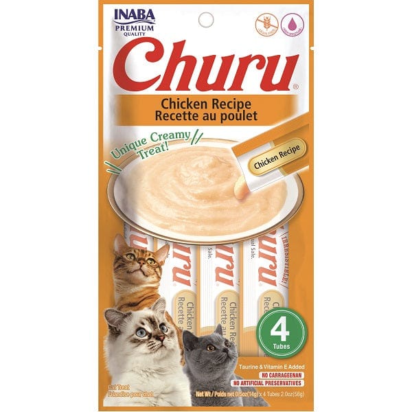 Inaba Churu Chicken Recipe Creamy Purée Cat Treat