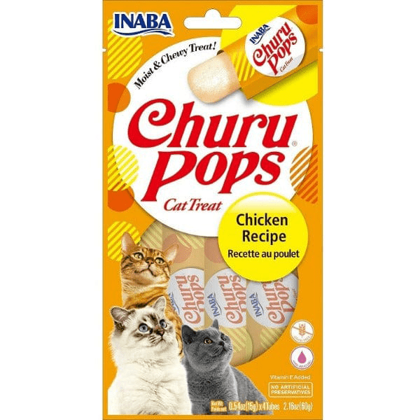 Inaba Churu Pops Chicken Recipe Cat Treat