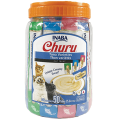 Inaba Churu Tuna Recipe Creamy Purée Cat Treat Variety Jar