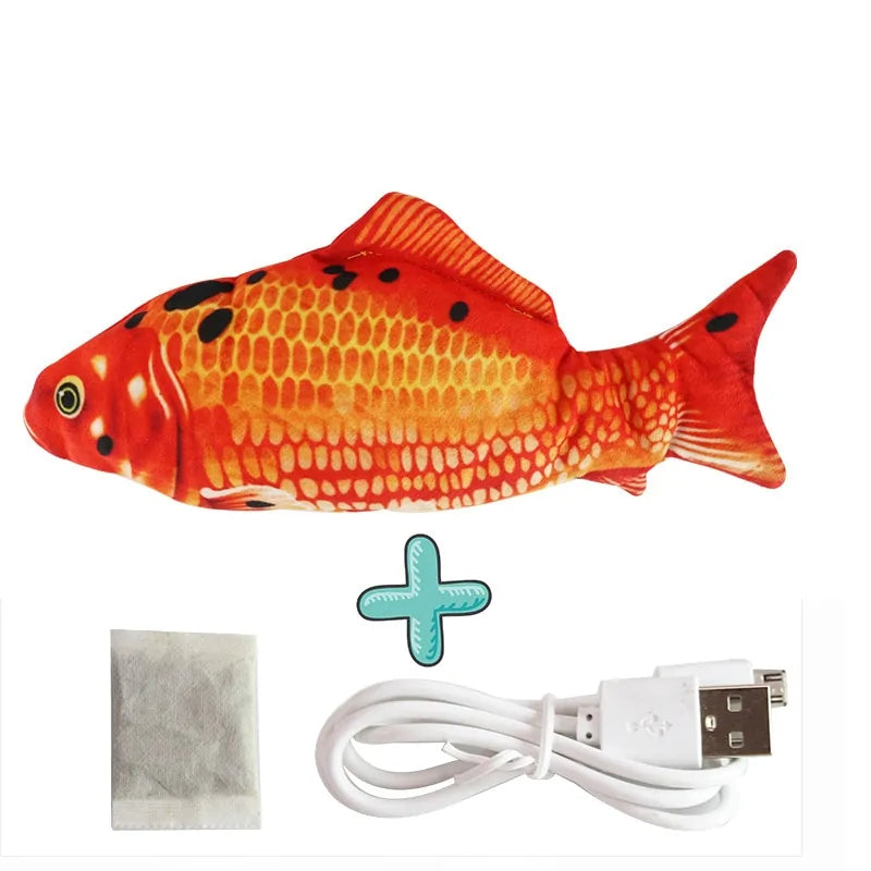 Realistic Fish Chew Toy for Cats