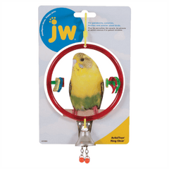 JW Activitoys Ring Clear Bird Toy