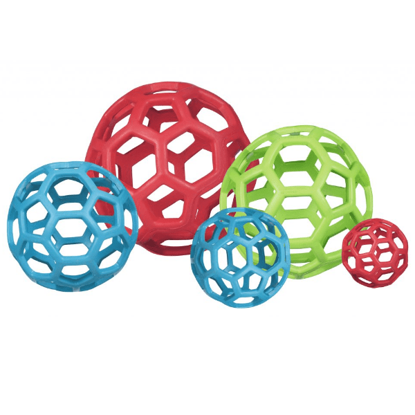 JW Pet Hol-ee Roller Rubber Dog Toy