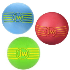 JW Pet iSqueak Rubber Ball for Dogs