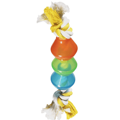 JW Treat Pods Rope Toy