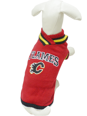 NHL Calgary Flames Sweater for Dogs