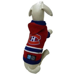 NHL Montreal Canadiens Hooded Sweater for Dogs