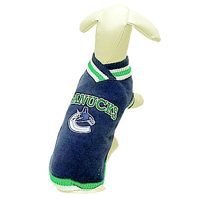 NHL Vancouver Canucks Sweater for Dogs