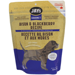 Jay's Gourmet Bison & Blackberry Recipe Dog Treats
