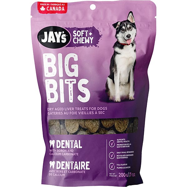 Jay's Soft + Chewy Big Bits Dental Dog Treats