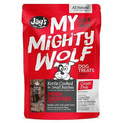 My Mighty Wolf Pork Sausage Recipe Dog Treats