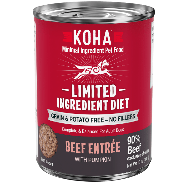 KOHA LID Beef Entrée Canned Dog Food
