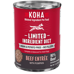 KOHA LID Beef Entrée Canned Dog Food
