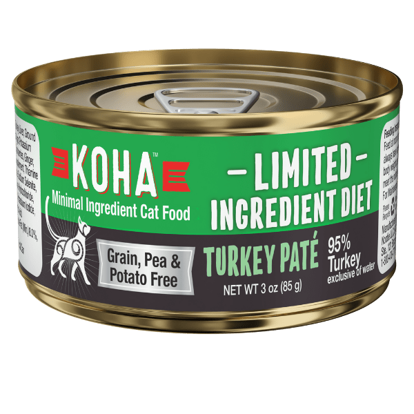 KOHA LID Turkey Pâté Canned Cat Food, 3oz