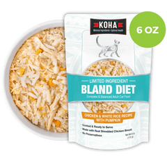 KOHA Limited Ingredient Bland Diet Chicken & White Rice Recipe for Cats
