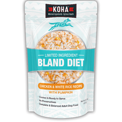 KOHA Limited Ingredient Bland Diet Chicken & White Rice Recipe for Dogs