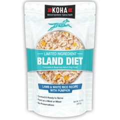 KOHA Limited Ingredient Bland Diet Lamb & White Rice Recipe for Dogs
