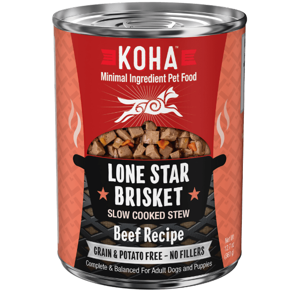 KOHA Lone Star Brisket Canned Dog Food