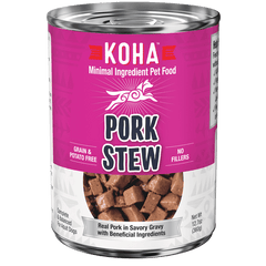 KOHA Pork Stew Canned Dog Food