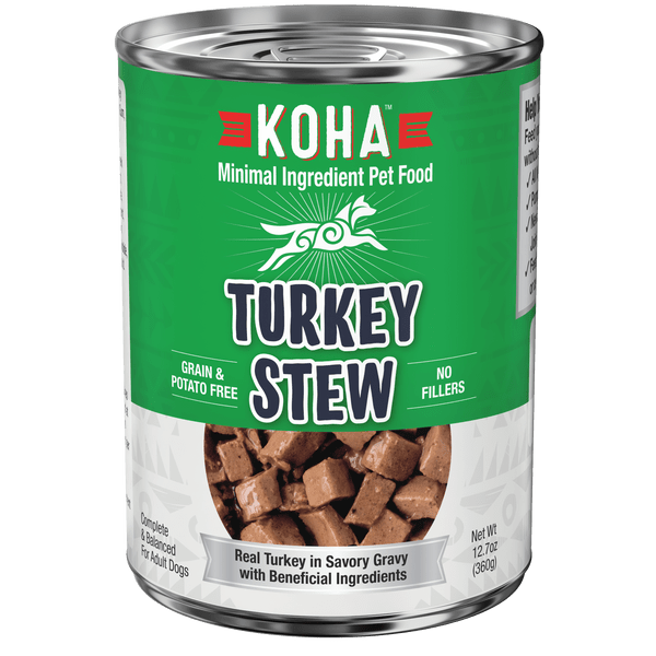 KOHA Turkey Stew Canned Dog Food
