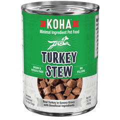 KOHA Turkey Stew Canned Dog Food