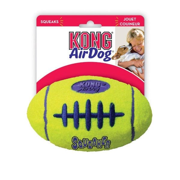 KONG Airdog Squeaker Football Dog Toy